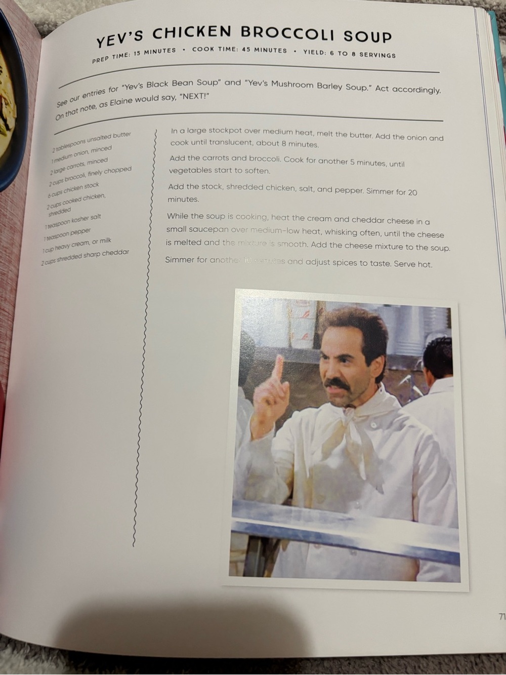 NWT Seinfeld The Official Cookbook - Picture 4 of 10